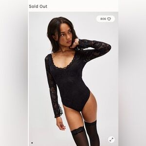 NWOT Free People Perfectly Fine Bodysuit